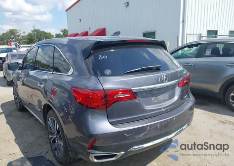 2020 Acura Mdx Technology Package from USA, damaged, VIN 5J8YD4H5XLL012191